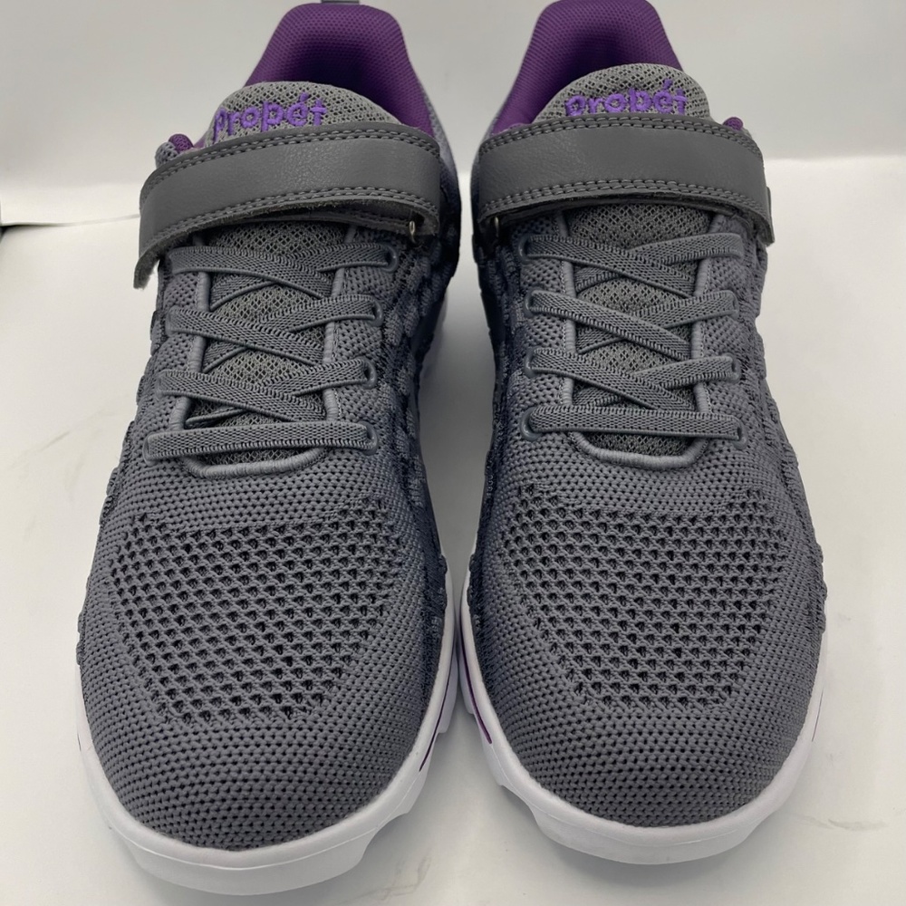 PROPET Axial mesh orthotic lightweight comfy gray sneakers women’s Size 8 1/2 - Picture 8 of 15